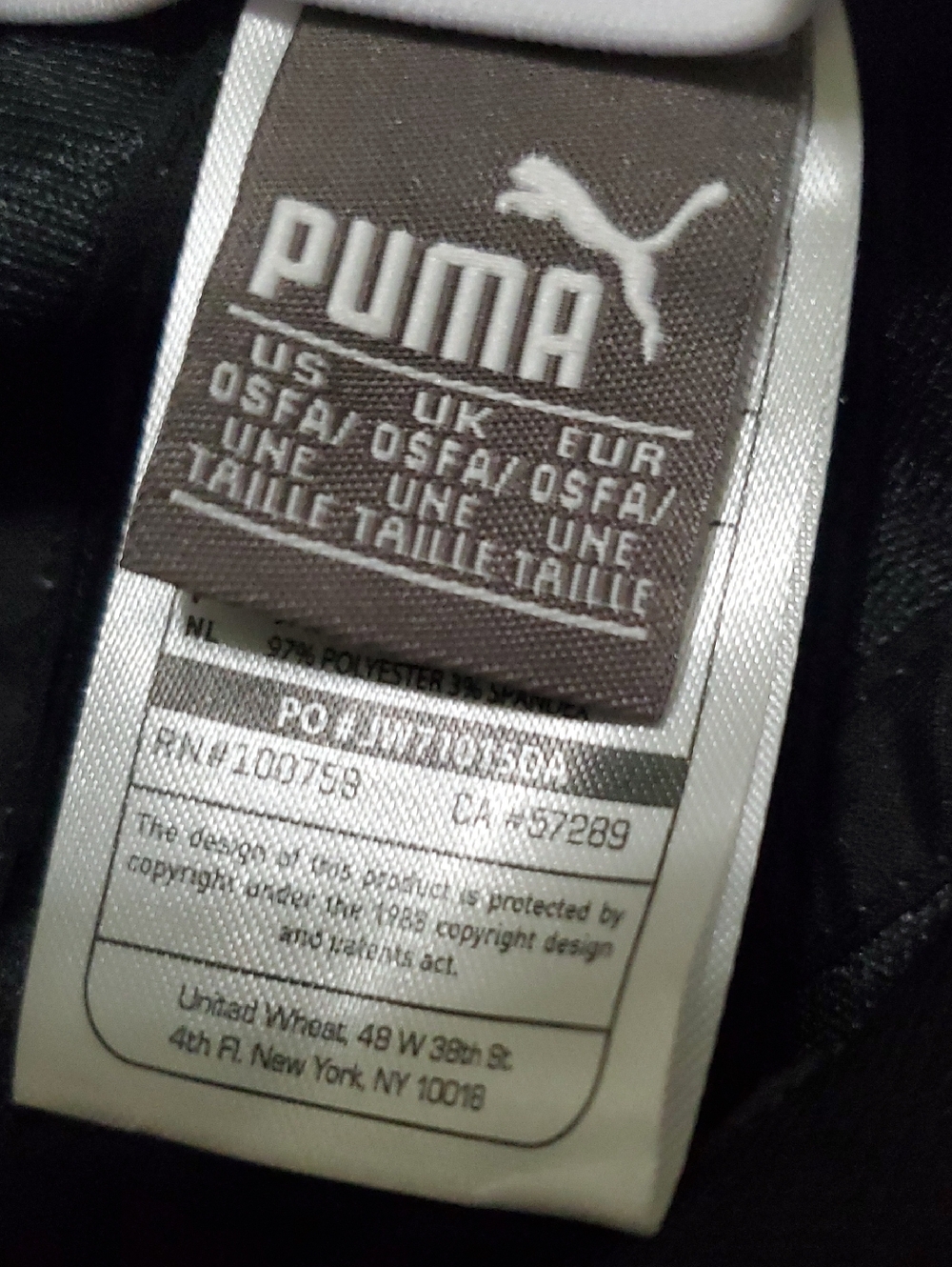 Puma Heather Gray Emboridered Logo Adjustable Unisex Sports Performance Cap - Picture 6 of 7